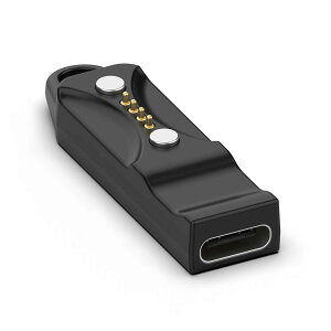 【送料無料】LICHIFIT POLAR PACER PRO/PACER用充電器 type-c端子 アダプター 安全充電 充電ドック チャージャー 持ち運び便利 アクセサリー 色:ブラック