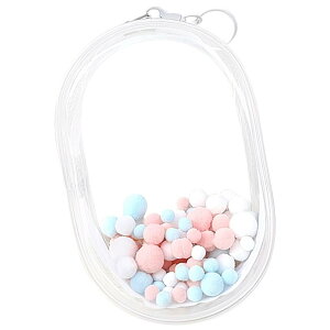 yzYUYAKESHI P[X ɃobN ȉ~` ho ʂ|[` Oo obO l` ʂݗp ʓ NA PVC  L[z_[t FFzCg18CM