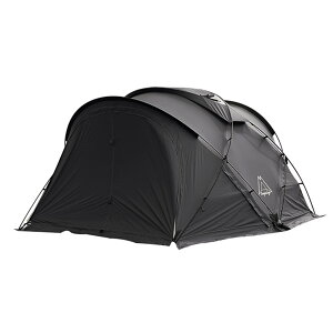 【送料無料】Tenplay 「G-TENT-M」シェルターテント ドームテント 拡張テント 4-6人用 幅350cm リビングルーム 4シーズン 防水防風 70Dナイロン 煙突穴付き アルミ製ポール 耐水圧5000mm ファミリー