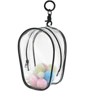 yzYUYAKESHI ɃobN hoP[X ʂ|[` ł^ obO Oo l` 10cmʂݗp  Ȑl`p L[z_[t 13cm FFubN