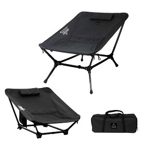 【送料無料】TENPLAY 2025年モデル リクライニングチェア アウトドアチェア 折りたたみ キャンプ椅子 高さ調節が可能な5WAY仕様 角度調節可 グランドチェア 昼寝 7075アルミ 900Dオックスフォード