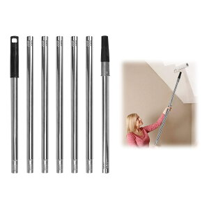 【送料無料】ペイントローラー延長ポール 伸縮棒 2m-2.8m ペイント ローラー エクステンション 延長棒 スティック 伸縮継ぎ柄 錆びにくい 高所掃除 屋根 天井 壁装 塗装用具 Paint Roller Extension P