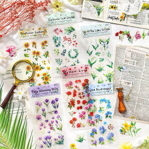 �y���������zChisafly �V�[�� �R���[�W�� �f�� �t���[�N ��e�� 180�� �l�ߍ��킹 �X�e�b�J�[ �h�� PET ������ �蒠 ������ DIY�p �F�F�ԂƑ�