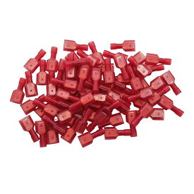 【送料無料】ナイロン絶縁スペードワイヤ圧着コネクタ 30個入り クイックディスコネクトワイヤターミナルコネクタ 自動車／船舶および産業用途向け 色：30個