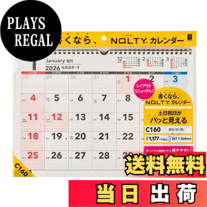 �y���������z�\�� NOLTY 2026�N �J�����_�[ �Ǌ|�� ���^2 �F�FC160�A�T�C�Y�FB4