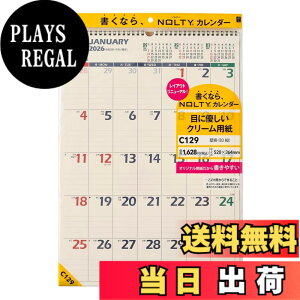 �y���������z�\�� NOLTY 2026�N �J�����_�[ �Ǌ|�� �c�^ �F�FC129�A�T�C�Y�FB3