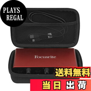 �y���������zMusiin �T�E���h�J�[�h�L�������O�P�[�X�AFocusrite Scarlett 2i2 ��3�����3����I�[�f�B�I�C���^�[�t�F�C�X�J�o�[�ɑΉ��A�����̓x���x�b�g (�u���b�N) �F�F�u���b�N�A�T�C�Y�FBlack