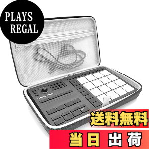 �y���������zMusiin �n�[�h�V�F���g���x���P�[�X Native Instruments Maschine Mikro MK3 �h�����R���g���[���[�Ή��A�i���O�f�o�C�X�J�o�[�x���x�b�g�C���e���A (�O���[) �F�F�O���[�A�T�C�Y�FGrey