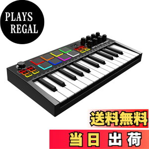 �y���������zOYAYO MIDI�L�[�{�[�h 25�� �[�d�� �x���V�e�B�Ή� MIDI�R���g���[���[ 8�o�b�N���C�g�t���h�����p�b�h 8�m�u OLED�f�B�X�v���C���� DAW�A�g�Ή� ���y����pMIDI�R���g���[���[ �F