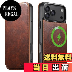�y���������zJCGOOD �蒠�^ �P�[�X for iPhone17/17pro/17promax/17air MagSafe�Ή� �}�O�Z�[�t ���C�����X�[�d�Ή� �J�[�h���[ �蒠 �X�^���h�@�\ ���z�^ �J�[�h���� �}�O�l�b�g�� �{�v ���U�[ �X�}�z�P�[