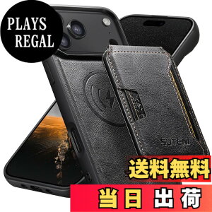 �y���������zJCGOOD iPhone 17/17Pro/17ProMax/17Air �P�[�X MagSafe ���C�����X�[�d �Ή� �w�ʃJ�[�h�P�[�X�t�� ������ �}�O�Z�[�t�Ή� �J�[�h���[ ���߉\�ȃX�^���h�@�\ ���O���\ ���C�z���J�o�[