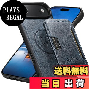 �y���������zJCGOOD iPhone 17/17Pro/17ProMax/17Air �P�[�X MagSafe ���C�����X�[�d �Ή� �w�ʃJ�[�h�P�[�X�t�� ������ �}�O�Z�[�t�Ή� �J�[�h���[ ���߉\�ȃX�^���h�@�\ ���O���\ ���C�z���J�o�[