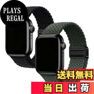 �y���������z[WOXDECO] 2������R���p�`�u�� �A�b�v���E�H�b�` �o���h �҂ݍ��� �i�C������ ���C�z���� 41mm/40mm/38mm,49mm/46mm/45mm/44mm/42mm �Ή� �j�����p �t�ďH�~�ɍœK �F�F�u���b�N/�O���[���A�T