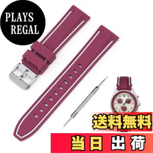 �y���������z[Jumpsunfun] 20mm ���v�o���h for SwatchxOMEGA Speedmaster MoonSwatch �X�E�H�b�`�ƃI���K�p�V���R�����v�x���g Quick Release �����H��t�� �F�F���C�����b�h�E�O���[���C��