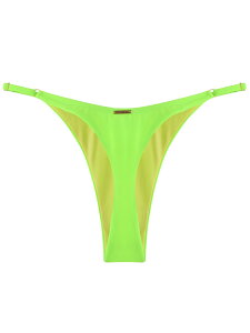 【送料無料】【RELLECIGA】レディース Tバックハイカット ビキニボトム ビキニショーツ 水泳スイムショーツパンツ セクシー 水着単品 色:ネオングリーン、サイズ:XL Regular