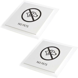 yzHIGHAWKybg֎~  L ybg֎~ ē ӃTC X XebJ[ TCv[g AN W EH[XebJ[ HX h 2 FFNO PETSATCYF13*13cm