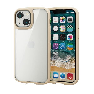 yzGR iPhone 11 P[X ϏՌ×t[ TOUGH SLIM LITE [wʃNA^Cv] ubN FFAC{[ATCYFiPhone 13 mini