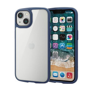 yzGR iPhone 11 P[X ϏՌ×t[ TOUGH SLIM LITE [wʃNA^Cv] ubN FFlCr[ATCYFiPhone 13