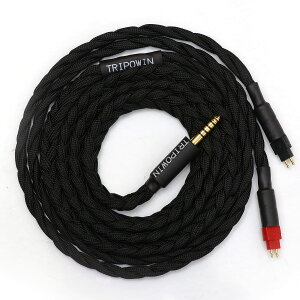 �y���������zTRIPOWIN GranVia �X�e���I�n�C�G���h�I�[�f�B�I�w�b�h�z���A�b�v�O���[�h�P�[�u�� ���Ƃō��� 26AWG�����xOFC(���_�f��)�P�[�u�� �w�b�h�z�����P�[�u���\�̃P�[�u�� 36�R�ALitz