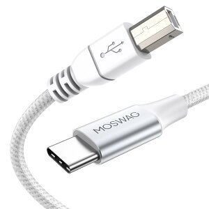 yzMOSWAG USB C - USB B MIDIP[u ^CvC - USB MIDIP[u iCґg2.0v^XLiR[h RlN^t FFItzCgATCYF3.28FT/1M