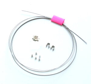 �y���������zElsoluna(�G���\���[�i) ���C���[ �l�b�N���X �C���L�b�g �S6��� �F�F�V���o�[�A�T�C�Y�F0.45mm �}�O�l�b�g�N���X�v