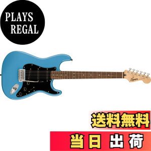 �y���������zSquier by Fender �X�N���C���[ �G���L�M�^�[ Squier Sonic Stratocaster �F�FCalifornia Blue