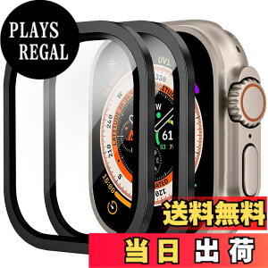�y���������zSuoman for Apple Watch Ultra 3/Ultra 2/Ultra�ی�t�B����(2���j�A�b�v���E�H�b�`49mm�t�B����for iWatch Ultra 3/Ultra 2/Ultra �K���X�t�B���� �C��h�~ �ω��� �h�w���9H���d�x�A���~�t���[���̋�