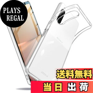 �y���������zXperia �P�[�X �N���A �Ռ��z�� ���^ TPU �y�� �Ռ��z�� �X�}�z�P�[�X �J�o�[ �X�g���b�v�z�[���t�� �S�ʂ̕ی� �F�F�N���A�A�T�C�Y�FXperia 10V