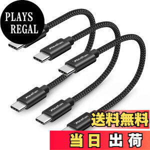 �y���������zCLEEFUN USB C �^�C�vC �P�[�u�� PD�Ή� 60W�}���[�d - iPad Mini 6 2021�AMacBook�AiPad Pro 2018�AGalaxy�AXperia�APixel��USB-C�@��Ή� �F�F�u���b�N�A�T�C�Y�F0.3m