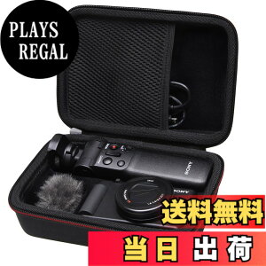 �y���������zLTGEM��Sony ZV-1F / ZV-1 / ZV-1 II �f�W�^���J�����p�n�[�h�P�[�X Vlogger�A�N�Z�T���[�L�b�g�O�r�ƃ}�C�N�ɑΉ� - ���s�p�ی�L�����[�X�g���[�W�o�b�O �F�F�u���b�N�A�T�C�Y�F7.7 L �| 