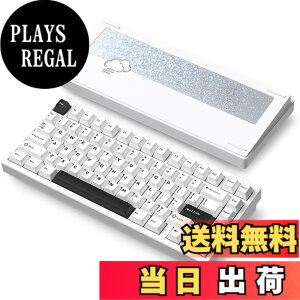 �y���������z�yWOBKEY Rainy75�L�[�{�[�h�z�J���̂悤�ȑŌ��� ���J�j�J���L�[�{�[�h 3WAY�ڑ� OS�݊��� �z�b�g�X���b�v��VIA�̑Ή� �J�X�^�}�C�Y�� �K�X�P�b�g�f�U�C�� �A���~�j�E���f�ގg�p RGB