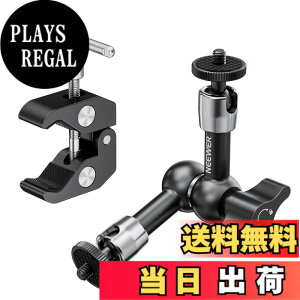 �y���������zNEEWER �X�[�p�[�N�����v �}�W�b�N�A�[�� 360° �֐ߎ��}�W�b�N�A�[�� 1/4��3/8�l�W��1/4�X�N�����[/�{�[���w�b�h�t�� �T�C�Y�F6/15cm
