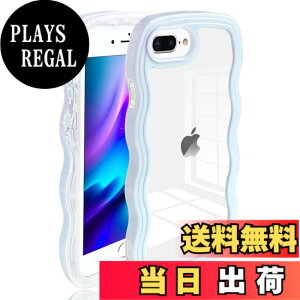 �y���������zJOOBOY iPhone �P�[�X �N���A ���� PC�o���p�[ + tpu�p�l���f�ޔw�� �g�` �\�t�g�P�[�X �F�F�u���[�A�T�C�Y�FiPhone 8Plus /7Plus