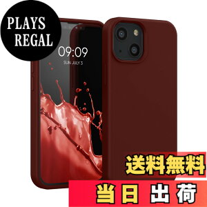 �y���������zkwmobile �X�}�z�P�[�X Apple iPhone 13 mini�Ή� �P�[�X - TPU ���L�b�h �V���R�� �J�o�[ - �ϏՌ� ���h�~ �T���T�� Case �F�F�����F���b�h�A�T�C�Y�FiPhone 13 mini