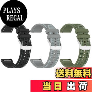 �y���������z[SHEAWA] for HUAWEI WATCH GT6/5 Pro 46mm/GT6 46mm �o���h �x���g �����o���h �V���R��+�i�C���� WATCH GT5/4/3 Pro 46MM �X�|�[�c �ւ��x���g �݊��i �X�g���b�v 22mm �A�N�Z�T���[ �F�F�u���b�N+�O