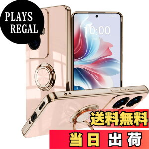 �y���������zLuFiYa �P�[�X �����O�t�� �J�o�[ TPU�f�� �X�^���h�@ �X�}�z�P�[�X �y�� �ϏՌ� ���� �C�菝�h�~ �����h�~ �ԍڃz���_�[ 360°��] �P�[�X �F�F�s���N�A�T�C�Y�FOPPO Reno11 A 5G