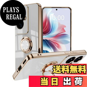 �y���������zLuFiYa �P�[�X �����O�t�� �J�o�[ TPU�f�� �X�^���h�@ �X�}�z�P�[�X �y�� �ϏՌ� ���� �C�菝�h�~ �����h�~ �ԍڃz���_�[ 360°��] �P�[�X �F�F�z���C�g�A�T�C�Y�FOPPO Reno11 A 5G