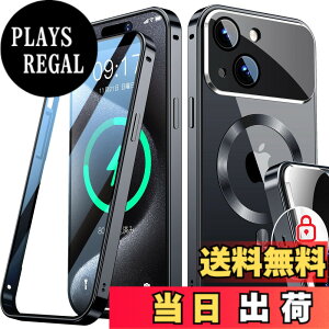 �y���������zRosycover�y�V�����̈�̌^�����Y�E���J�j�J�����b�N�ziPhone �p�� �P�[�X Magsafe�Ή� [360°�S�ʕی�E���ʋ����K���X] �F�F�u���b�N�A�T�C�Y�FiPhone 15 Plus �p