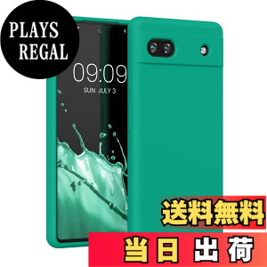 �y���������zkwmobile �X�}�z�P�[�X Google Pixel 6a�Ή� �P�[�X - TPU ���L�b�h �V���R�� �J�o�[ - �ϏՌ� ���h�~ �T���T�� Case �F�F�G�������h�O���[���A�T�C�Y�FPixel 6a