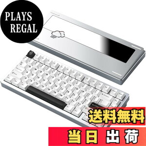 �y���������z�yWOBKEY Rainy75�L�[�{�[�h�z�J���̂悤�ȑŌ��� ���J�j�J���L�[�{�[�h 3WAY�ڑ� OS�݊��� �z�b�g�X���b�v��VIA�̑Ή� �J�X�^�}�C�Y�� �K�X�P�b�g�f�U�C�� �A���~�j�E���f�ގg�p RGB