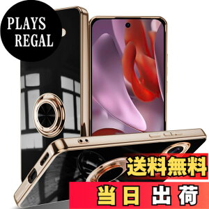 �y���������zLuFiYa �P�[�X �����O�t�� �J�o�[ TPU�f�� �X�^���h�@ �X�}�z�P�[�X �y�� �ϏՌ� ���� �C�菝�h�~ �����h�~ �ԍڃz���_�[ 360°��] �P�[�X �F�F�u���b�N�A�T�C�Y�FGoogle Pixel 9a 5G