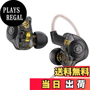 �y���������zYinyoo CCZ Aura �L���C���z�� �C�����j 1DD HIFI���� �d�ቹ �m�C�Y�L�����Z�����O ��P�[�u���\ 10mm PET�_�u�����C�_�C�i�~�b�N�h���C�o�[ ������͗� 5N OFC �P�[�u�� 3.5mm�W���b�N 