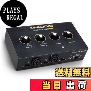 �y���������zM-AUDIO M-Track Duo HD �I�[�f�B�I�C���^�[�t�F�C�X USB-C�Ή� 24bit�E192kHz 2�C��2�A�E�g(XLR/TRS�Ή�) ���R�[�f�B���O�E�z�M�E�|�b�h�L���X�g�Ή� �\�t�g�E�F�A�X�C�[�g�t�� �F�F�u���b