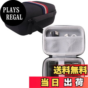 �y���������zWERJIA ���[�P�[�X�Ή� Canon (�L���m��) Vlog�J���� PowerShot V10 �F�FBlack�A�T�C�Y�F�u���b�N