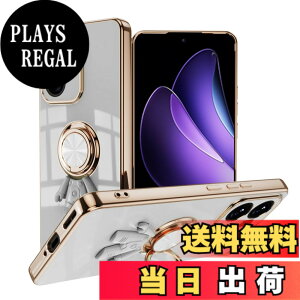 �y���������zLuFiYa �P�[�X �����O�t�� �J�o�[ TPU�f�� �X�^���h�@ �X�}�z�P�[�X �y�� �ϏՌ� ���� �C�菝�h�~ �����h�~ �ԍڃz���_�[ 360°��] �P�[�X �F�F�z���C�g�A�T�C�Y�FOPPO Reno 13A 5G