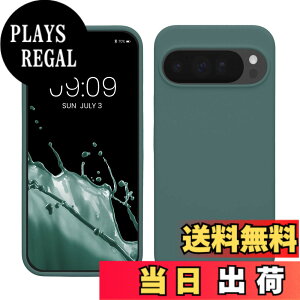 �y���������zkwmobile �X�}�z�P�[�X Google Pixel 10 Pro XL�Ή� �P�[�X - TPU ���L�b�h �V���R�� �J�o�[ - �ϏՌ� ���h�~ �T���T�� Case �F�F�X���[�L�[�u���[�O���[���A�T�C�Y�FPixel 10 Pro XL