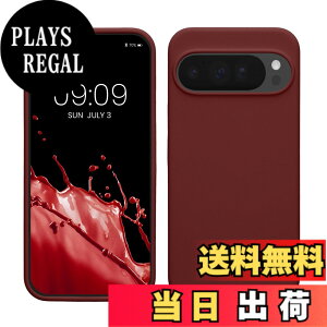 �y���������zkwmobile �X�}�z�P�[�X Google Pixel 10 Pro XL�Ή� �P�[�X - TPU ���L�b�h �V���R�� �J�o�[ - �ϏՌ� ���h�~ �T���T�� Case �F�F�{���h�[�o�C�I���b�g�A�T�C�Y�FPixel 10 Pro XL