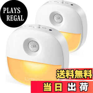 �y���������zLYRIDZ LED�Z���T�[���C�g ������ usb�[�d�� �l���Z���T�[���C�g �T�C�Y�F���ߐF 2 PACK