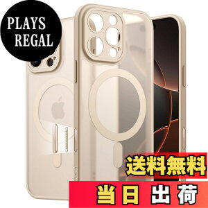 �y���������zJETech iPhone 16 Pro / 16 Pro Max �p �}�O�l�b�g�P�[�X �J�����R���g���[���{�^�� MagSafe�ɑΉ� �������̃}�b�g�w�� ���^ �ϏՌ� �t�H���J�o�[ �F�F�f�U�[�g�`�^�j�E���A�T�C�Y�FiPhone 16