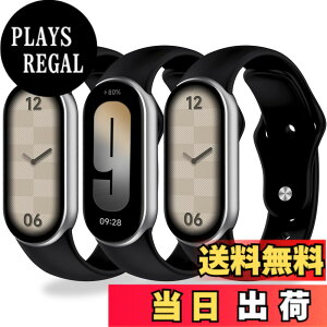 �y���������z[Monuary] 3-8�F Xiaomi Smart Band 10/9/8�ƌ݊����̂�������p���X�g�o���h�A�_�炩��TPU���A�ʋC���A�h���A�v���ȉ�̗̂̍p �F�F��*3�A�T�C�Y�F�t�J���i�V���R���j